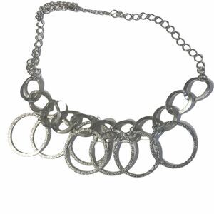 Vintage y2k chain statement necklace